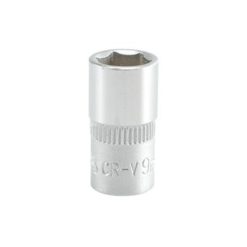 dado hexagonal corto 1/4" 9MM