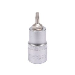 Dado torx macho 1/2" T25 corto