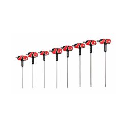 set llaves allen c/bola metrico en t 8pcs