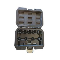 set extractor de tornillo 3/8  10pcs