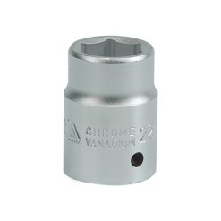 dado hexagonal corto 3/4" 22MM