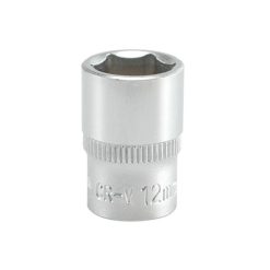 dado hexagonal corto 1/4" 12 MM