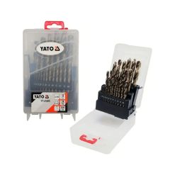 set brocas helicoidales co-hss 25pcs